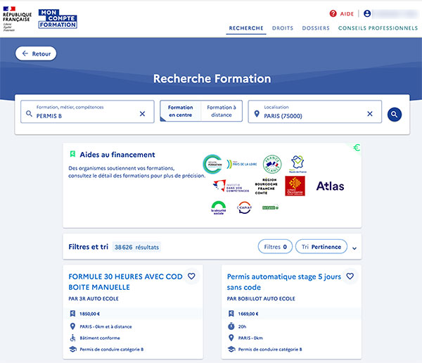 Comment financer son permis de conduire avec son CPF ?