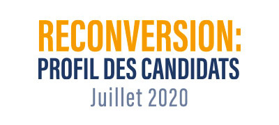 Profil des candidats à la reconversion - Juillet 2020