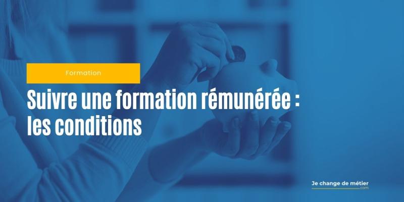 Est-il possible de suivre une formation tout en étant rémunéré ?