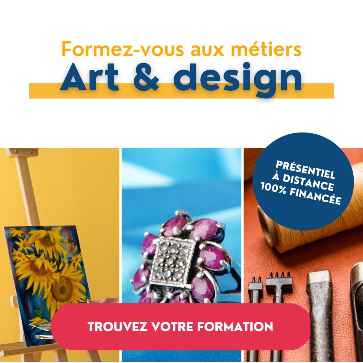 Formations aux métiers de l’art et design