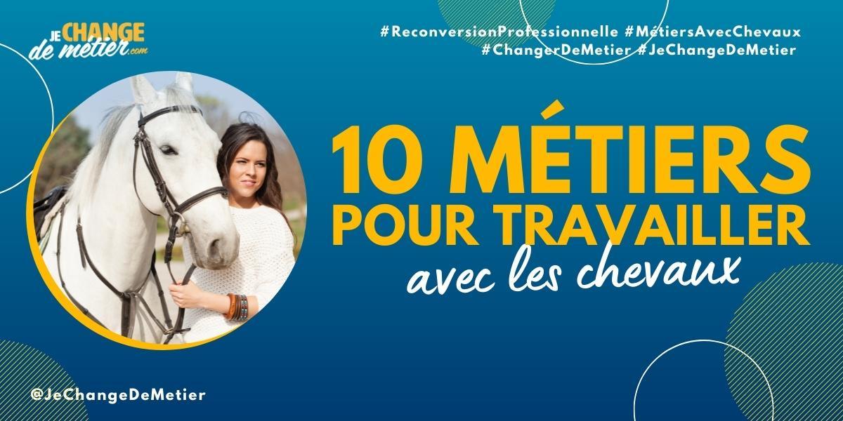 Métiers avec les chevaux Reconversion