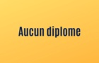 Aucun diplôme