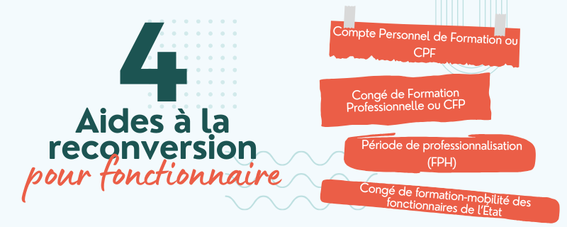 Aides pour la reconversion professionnelle pour la fonction publique
