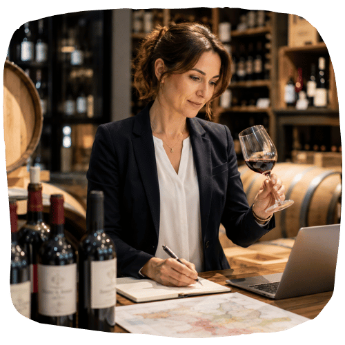 Courtier en vin et spiritueux