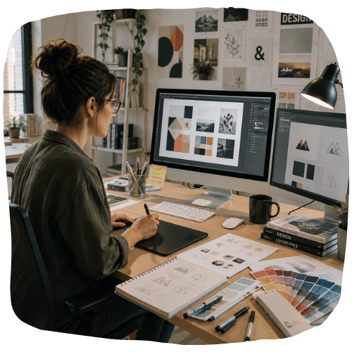 Métiers du graphisme pour se reconvertir